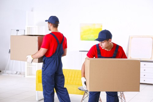 Local commercial moving team in Kingston upon Thames planning an office relocation