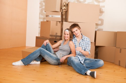 Professional movers assisting with a home move in Kingston upon Thames