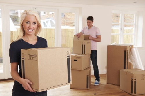 Removal team planning a local house move in Kingston upon Thames