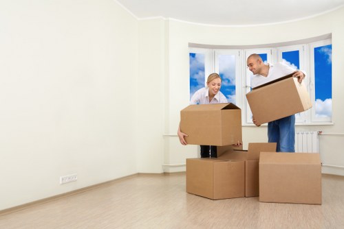 Office removal service preparing for a business move in Kingston