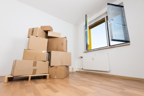 Professional Man With Van Kingstonuponthames move with safety-focused preparation