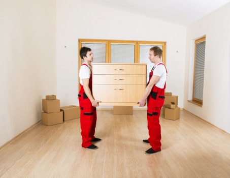 Commercial office packing and furniture moving service in Kingston upon Thames
